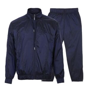 Sergio Tacchini Men Iridescent Tracksuit Size Small Maritime Blue NWT